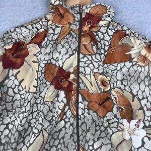 vintage kloz camo Pattern windbreaker Fits L 70s 80s